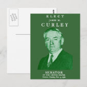 Carte Postale 1936 Elect Curley au Congrès (Devant / Derrière)