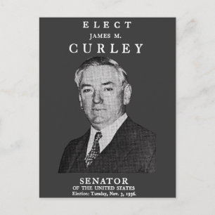 Carte Postale 1936 Elect Curley au Congrès