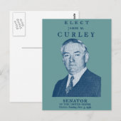 Carte Postale 1936 Elect Curley au Congrès (Devant / Derrière)