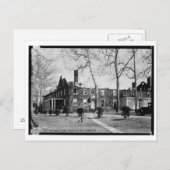 Carte Postale 1937 Burlington County Almshouse, New Lisbon, NJ (Devant / Derrière)
