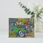 Carte Postale 1937 Desoto 3 (Debout devant)