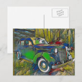 Carte Postale 1937 Desoto 3 (Devant / Derrière)