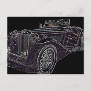 Carte Postale 1939, 1939 MG- Profitez du trajet