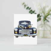 CARTE POSTALE 1941 CADILLAC (Debout devant)