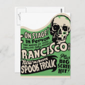 Carte Postale 1941 Francisco Spook Frolic (Devant / Derrière)