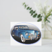 CARTE POSTALE 1941 LINCOLN CONTINENTAL #1 (Debout devant)