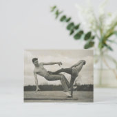 Carte Postale 1942 Formation au combat (Debout devant)