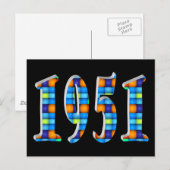 CARTE POSTALE 1951 (Devant / Derrière)