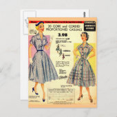 Carte Postale 1953 Gimbels Subway Store (Devant / Derrière)