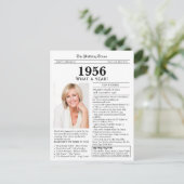 Carte Postale 1956 Newspaper Birthday  (Debout devant)