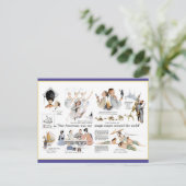 Carte postale - 1956 PanAmerican Airways magazine  (Debout devant)