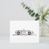 Carte Postale 1959 1960 Chevrolet Corvette (Debout devant)