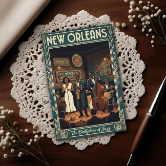 Carte Postale 1960s Vintage New Orleans