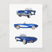 Carte Postale 1961 Corvette C1 : (Devant)