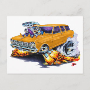 Carte Postale 1962-65 Nova Orange Wagon