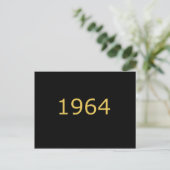 CARTE POSTALE 1964 (Debout devant)