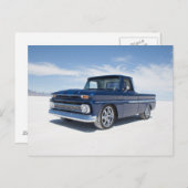 Carte Postale 1964 chevy c10 "canne à chaud" camionnette "canne  (Devant / Derrière)