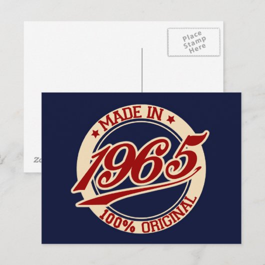 CARTE POSTALE 1965 (Devant / Derrière)