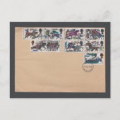 Carte Postale 1966 Battle of Hastings First Day Cover | Medieval (Devant)