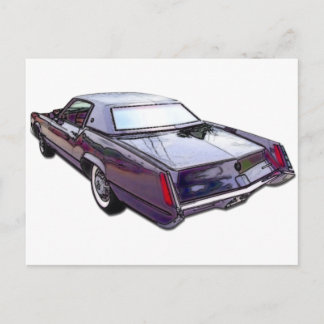 Carte Postale 1967 Cadillac Eldorado