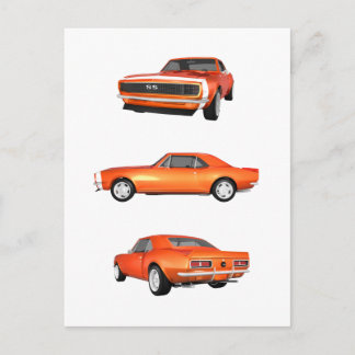 Carte Postale 1967 Camaro SS :