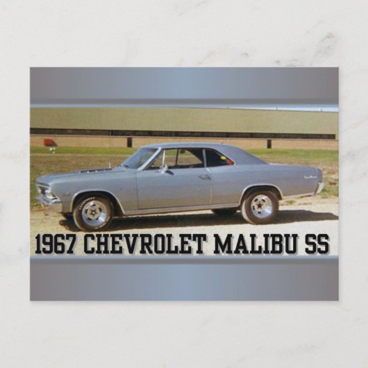 CARTE POSTALE 1967 CHEV SOLIDES SOLUBLES (Devant)