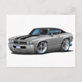 Carte Postale 1968 Trappes argent-noir Chevelle (Devant)