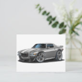 Carte Postale 1970-73 Camaro Sil/Wht Car (Debout devant)