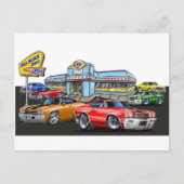 Carte Postale 1970 Chevelle Diner (Devant)
