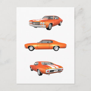 Carte Postale 1970 Chevelle SS :