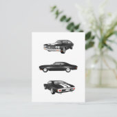 Carte Postale 1970 Chevelle SS : (Debout devant)