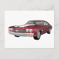 1970 Chevelle SS : Candy Apple Finish :
