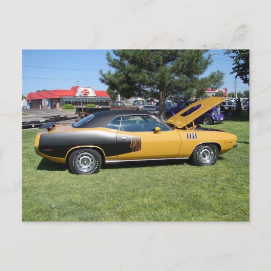 Carte Postale 1971 Plymouth "Cuda" 440 (Devant)