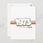 Carte Postale 1973 La naissance des légendes (Devant / Derrière)