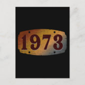 CARTE POSTALE 1973  MILLESIME (Devant)