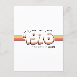 Carte Postale 1976 La naissance des légendes