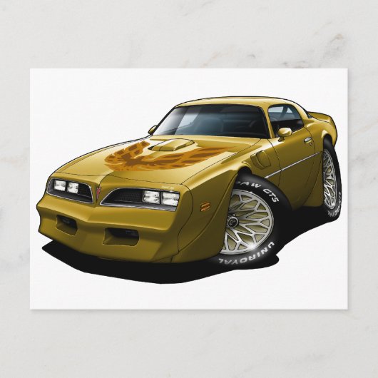 Carte Postale 1977-78 Trans Am Gold (Devant)