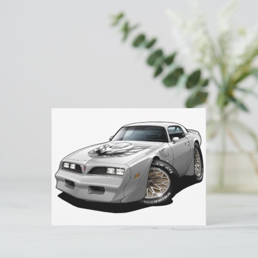 Carte Postale 1977-78 Trans Am White (Debout devant)