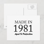 CARTE POSTALE 1981 (Devant / Derrière)