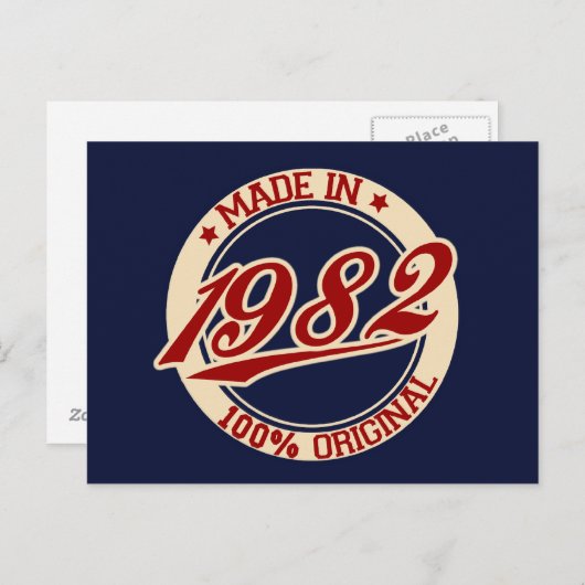 CARTE POSTALE 1982 (Devant / Derrière)