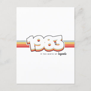 Carte Postale 1983 La naissance de légendes