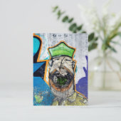 Carte Postale 1984 Cours d'hiver olympique obscurci, Sarajevo (Debout devant)