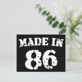 Carte Postale 1986 Réalisé En 86 (Debout devant)