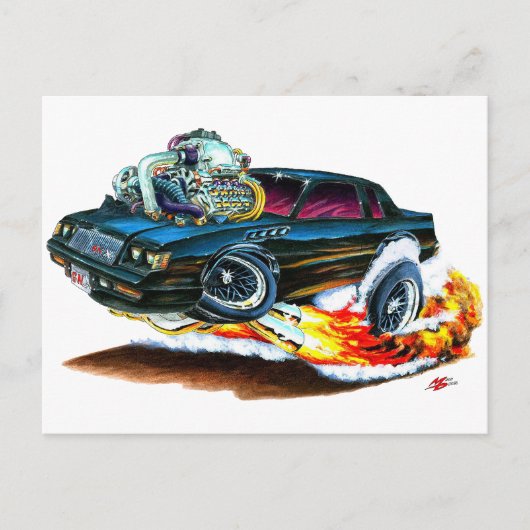 Carte Postale 1987 Buick GNX (Devant)