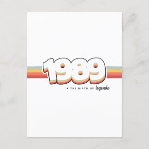 Carte Postale 1989 La naissance de légendes