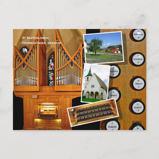 Carte Postale 1999 Vier organ, Oberboihingen (Devant)