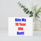 Carte Postale 19 Bite Mon Beurre (Debout devant)