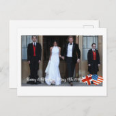 Carte Postale 19 mai 2018 : Quand Harry a épousé Meghan (Devant / Derrière)