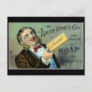 Carte Postale 19ème Soap de C. Lautz Brothers