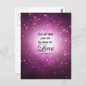 Carte Postale 1 16h14 de Corinthiens (Devant / Derrière)